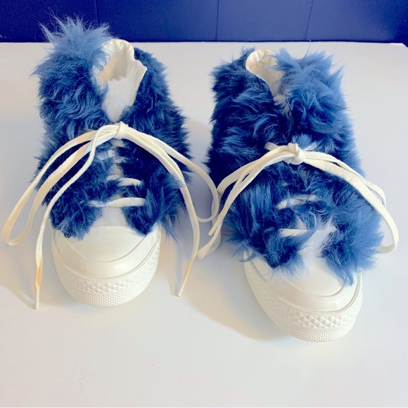 Converse x Ambush Chuck 70 Fuzzy High Navy White - Picture 4 of 14